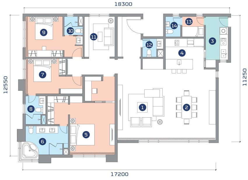 Type A Layout Plan